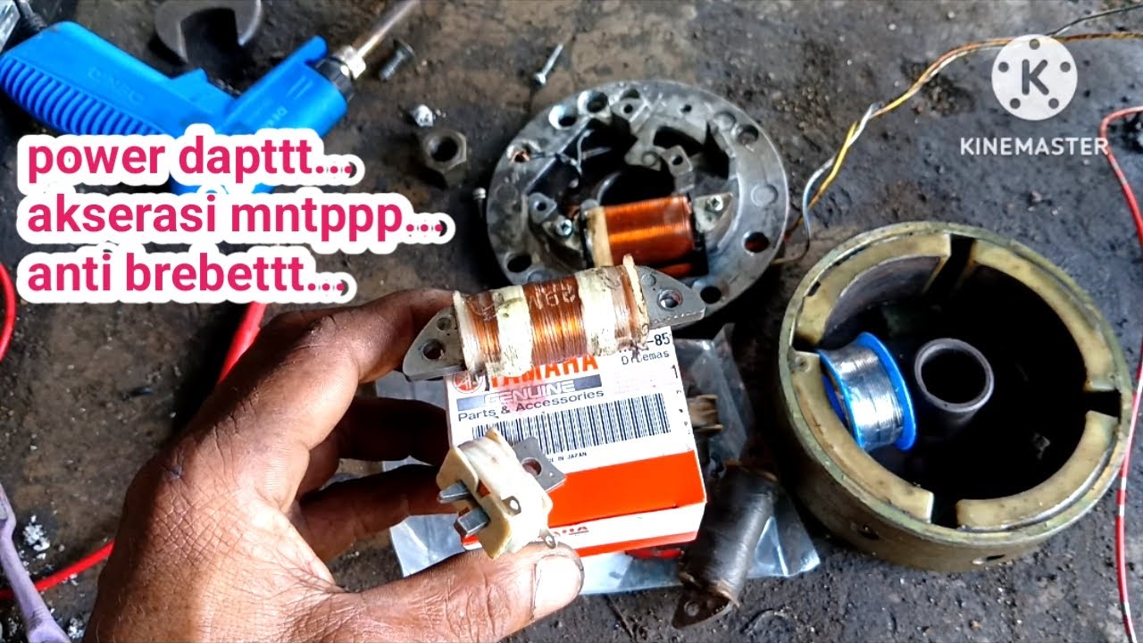 Rxking ganti spul dan pulser yg ori/Tenaga bertambah/akselerasi mntp