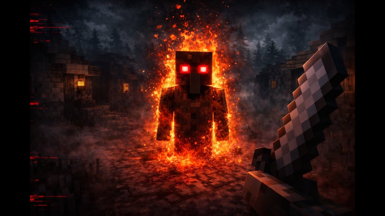 The Watcher in the Village | Horror Minecraft | Stories Episode 3