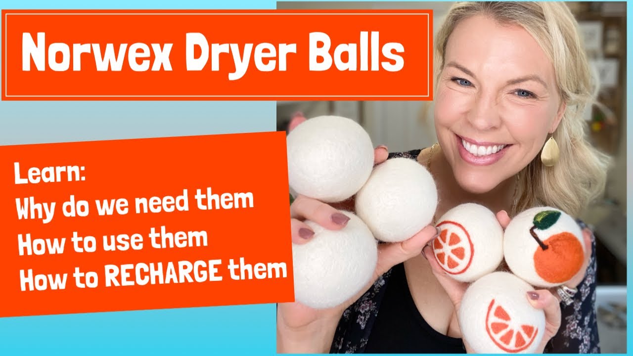 No Fabric Softener, please. Norwex Dryer Balls for me with Amy Dabbelt (with recharge instructions)