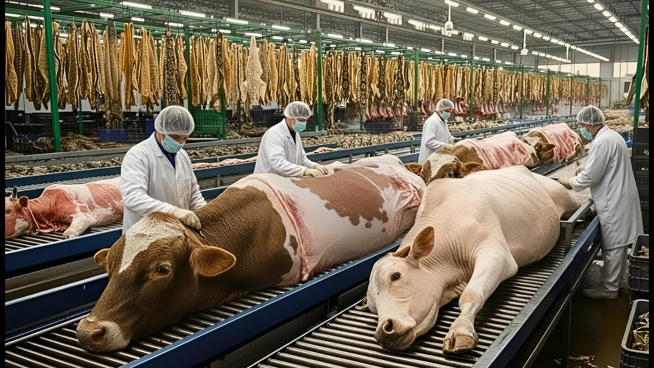 You Won’t Believe How Leather Jackets Are Made | Cow to Jacket Factory Tour