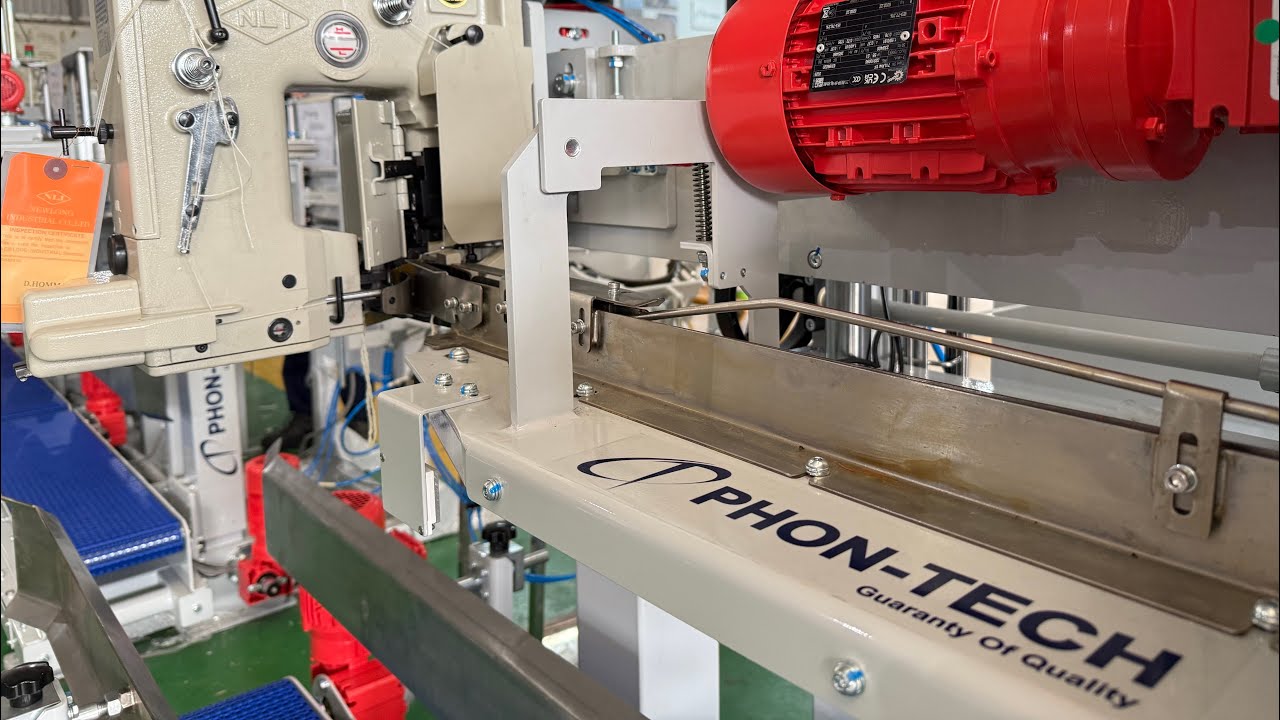 Semi Automatic bagging system in Dabaco Group Vietnam