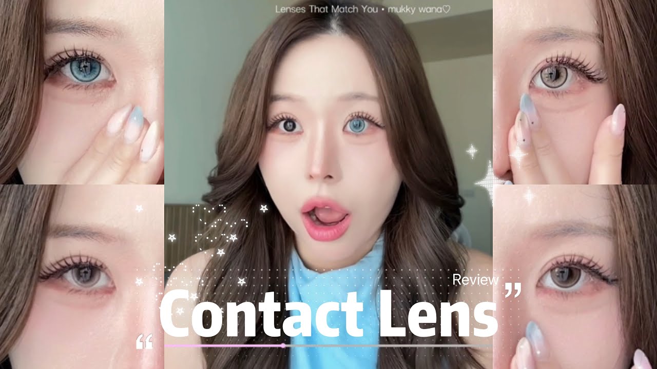 ⋆˚꩜ รีวิว Contact Lens “ICOICE” สีชัด ตรงปก สายฝอ คอสเพลย์มีกรี้ด 💗 mukkywana