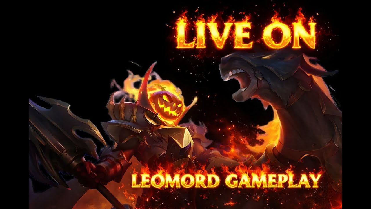 LEOMORD GAMEPLAY | TREINANDO | MOBILE LEGENDS