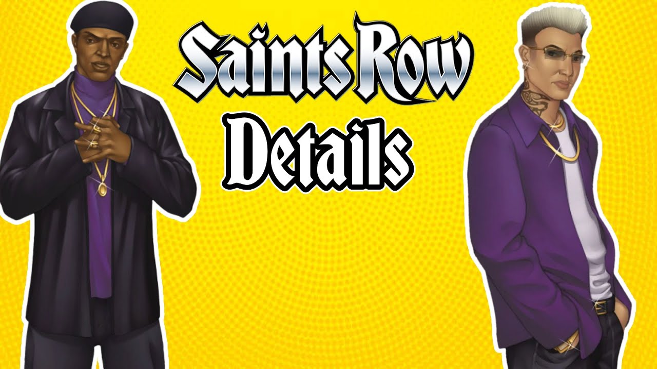 AWESOME Details in The ORIGINAL Saints Row - Attention To Detail in 2006's Saints Row 1