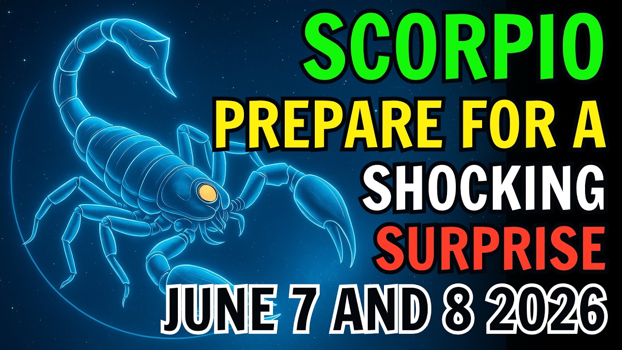 SCORPIO ♏ 😳GET READY FOR A SHOCKING SURPRISE‼️🎁 HOROSCOPE FOR JUNE 7 AND 8 2026 🔮 #HOROSCOPE #ZODIAC