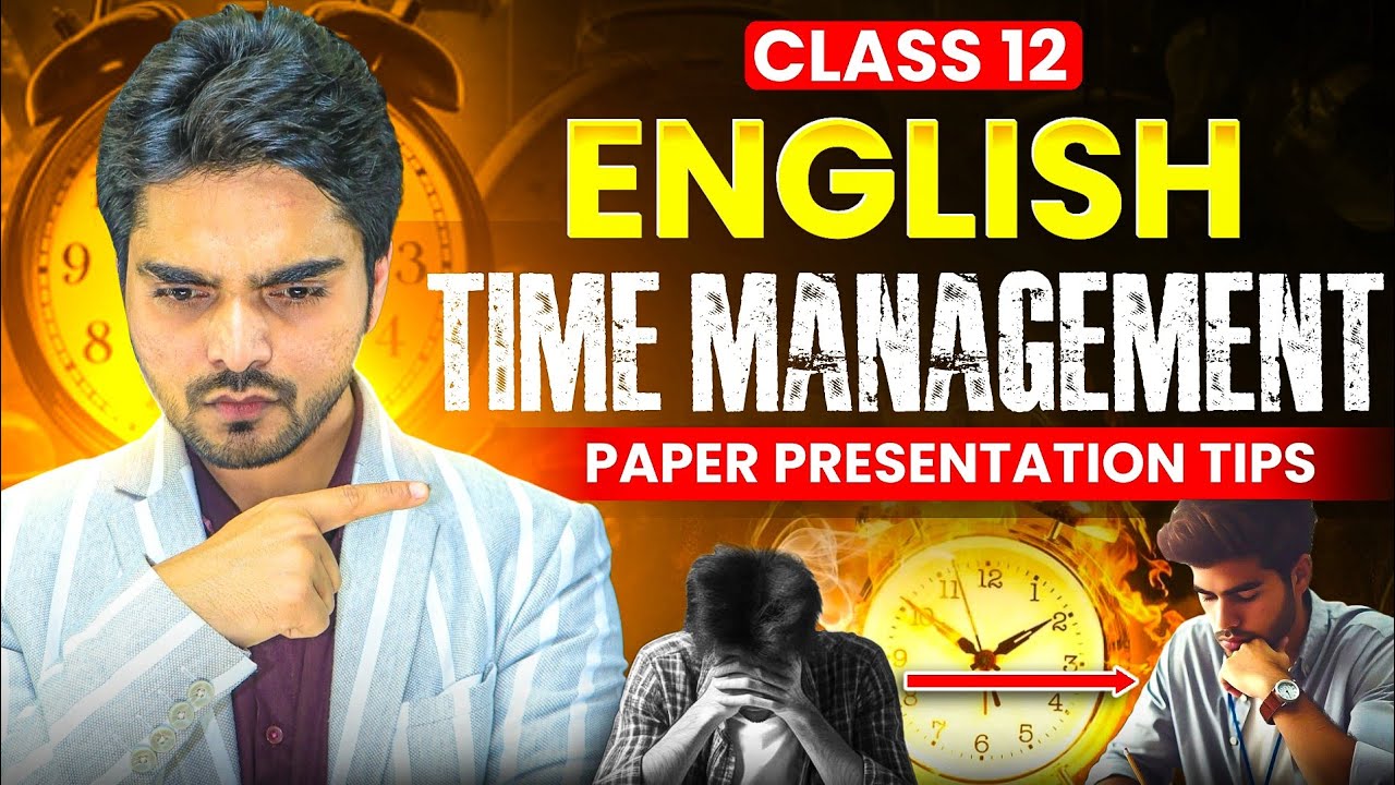 CLASS 12TH TOPPER'S TIME MANAGEMENT TECHNIQUES | SAVE TIME IN EXAM 🔥