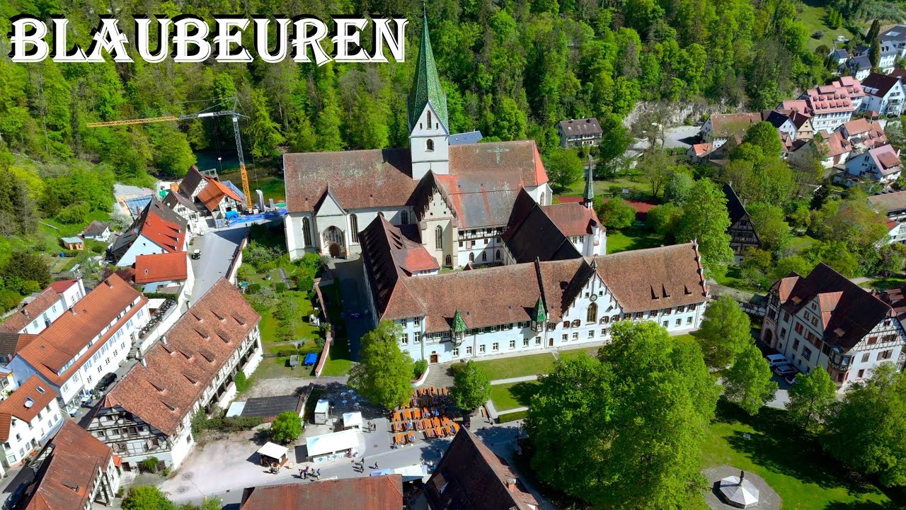 Blaubeuren mit Kloster und Umgebung