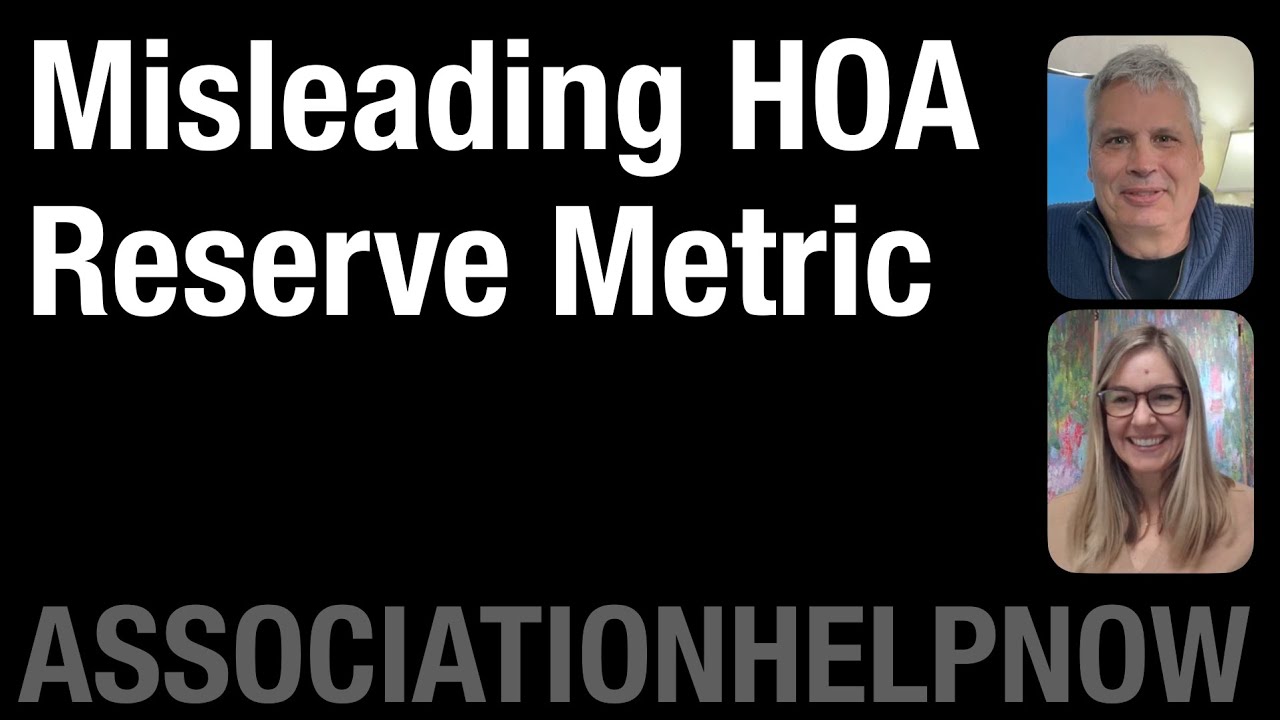 When Percent Funded Can Mislead Your HOA — And Why 40% Might Actually Be Fine