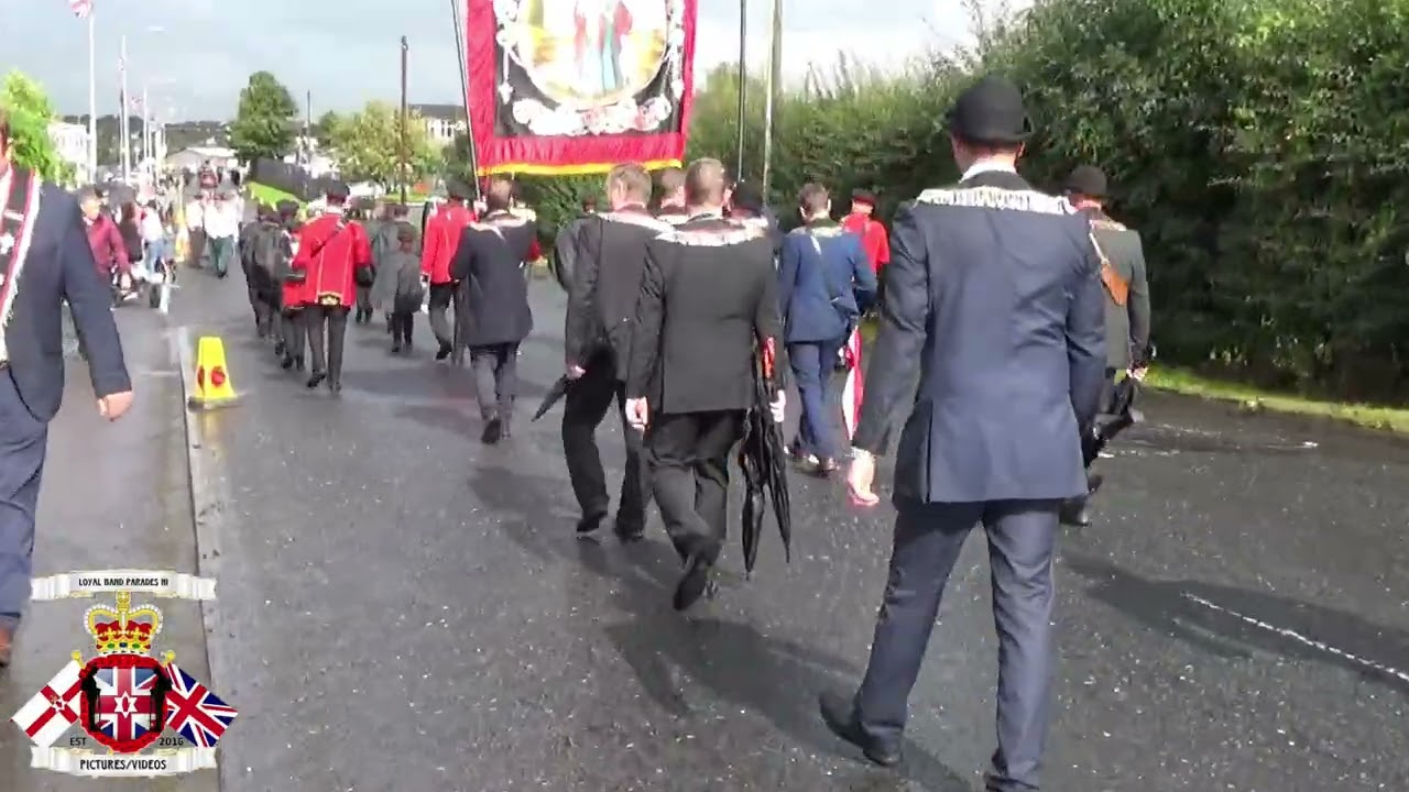 Ardess Accordion Band @ Last Saturday In Castlederg 2025 (Return Parade)