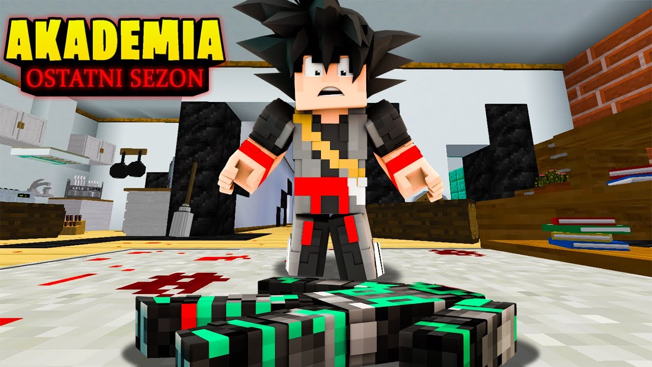 Zawiodłem Natka! - MINECRAFT AKADEMIA OSTATNI SEZON #1