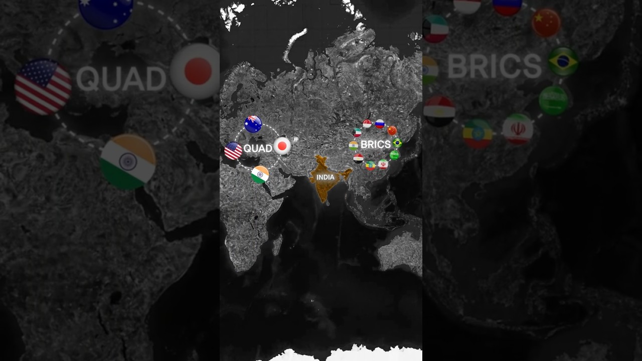 QUAD vs BRICS | The Battle for India |