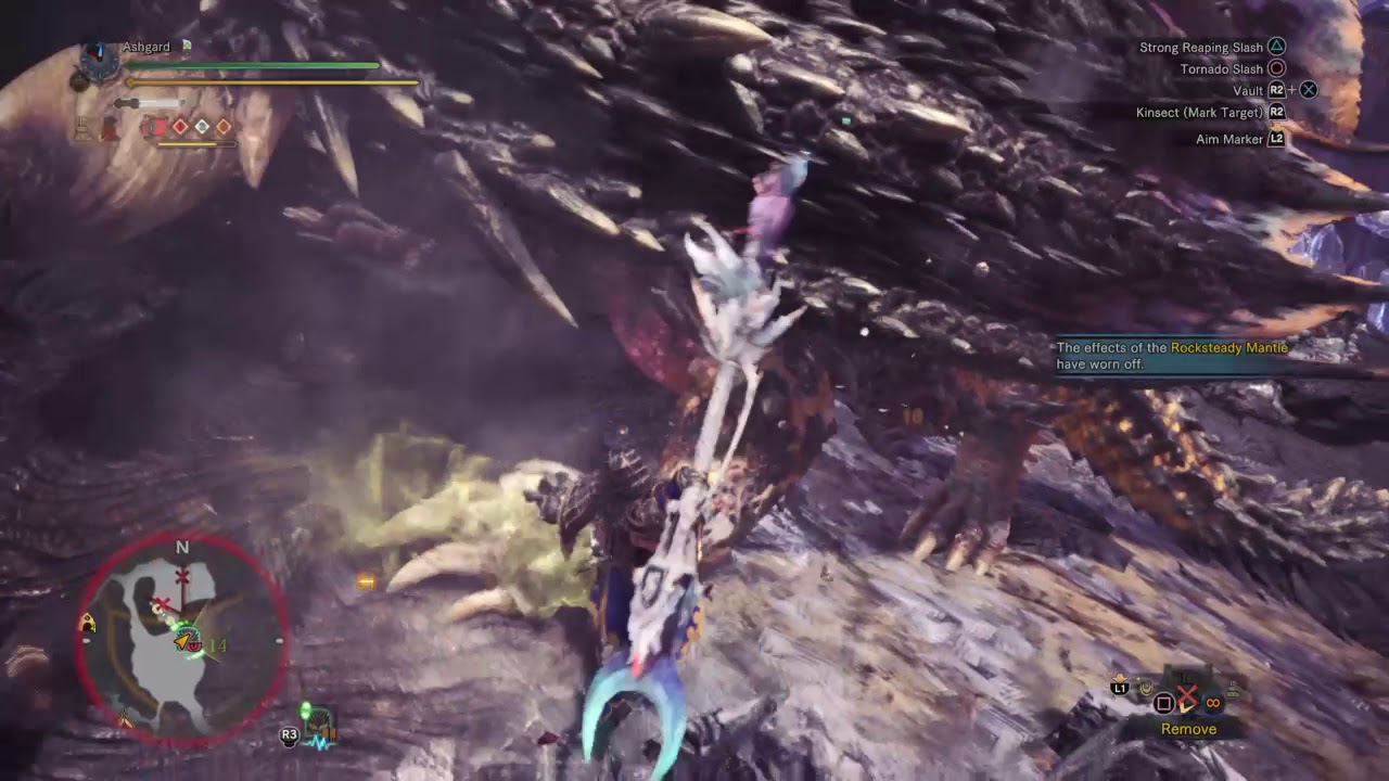 MHWorld - Nergigante - Insect Glaive Solo - 2'27