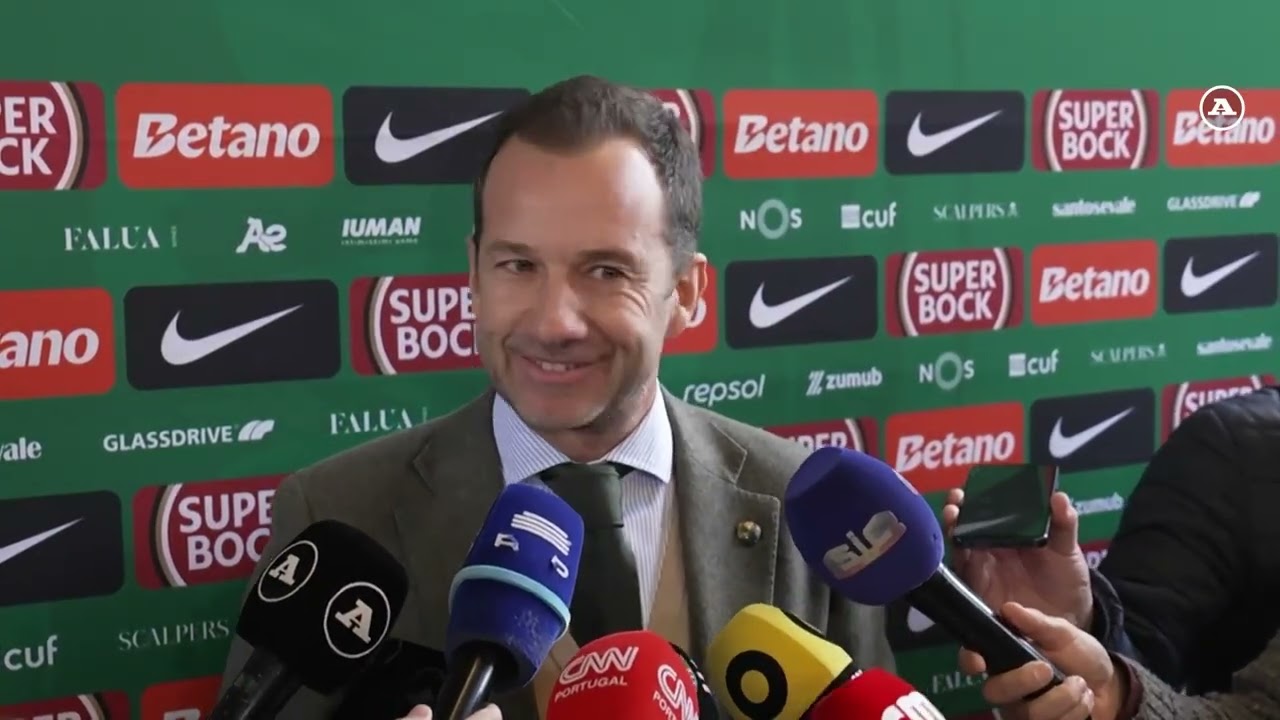 Varandas comenta as polémicas do Clássico contra o FC Porto