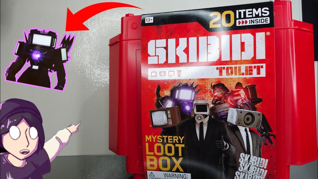 ABRIENDO LA LOOT-BOX DE SKIBIDI TOILET‼️ NO CREERÁS LO QUE SALIO 🤯☠️