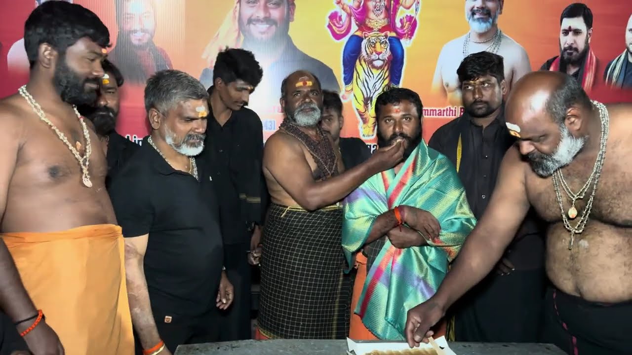 Sabarimala Padayatra | Chikkaballapur to Bhoodgir | Shri Sabari girisha maha padayatra | 