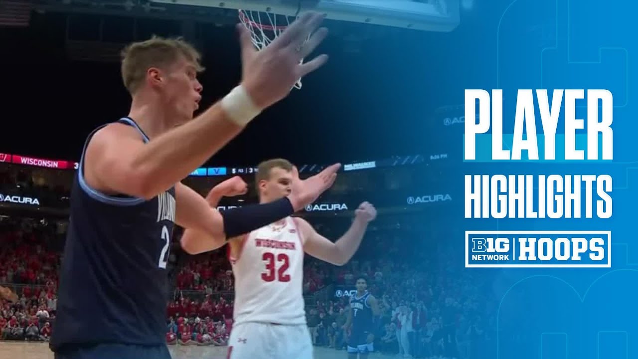 Nolan Winter Highlights vs. Villanova | Wisconsin Basketball | 12/19/2025