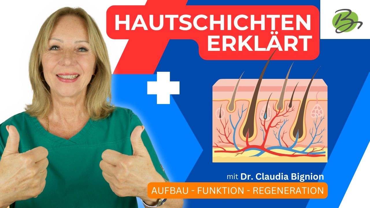 Hautschichten komplett erklärt | Von der Oberfläche bis tief ins Gewebe | Dr. Claudia Bignion