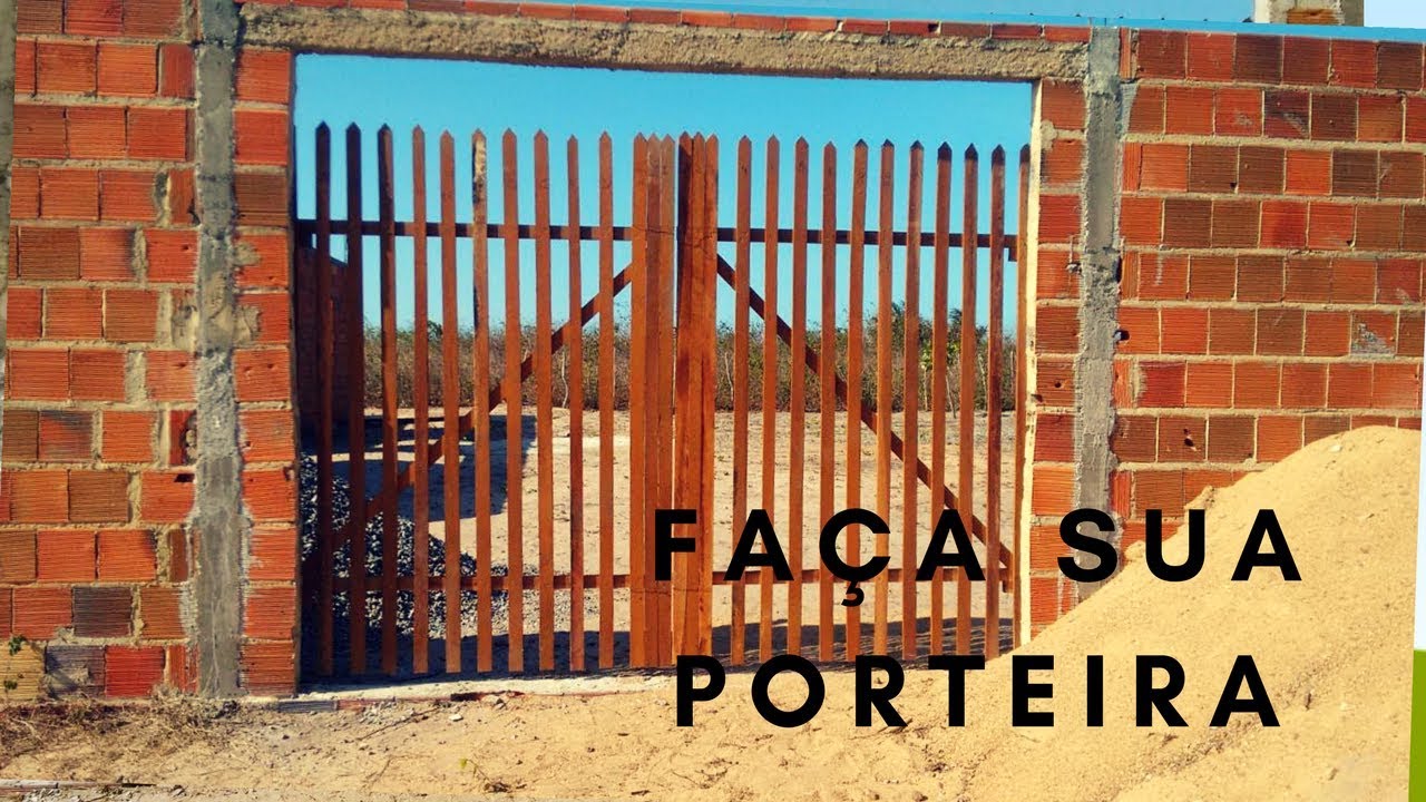 COMO FAZER UMA PORTEIRA
