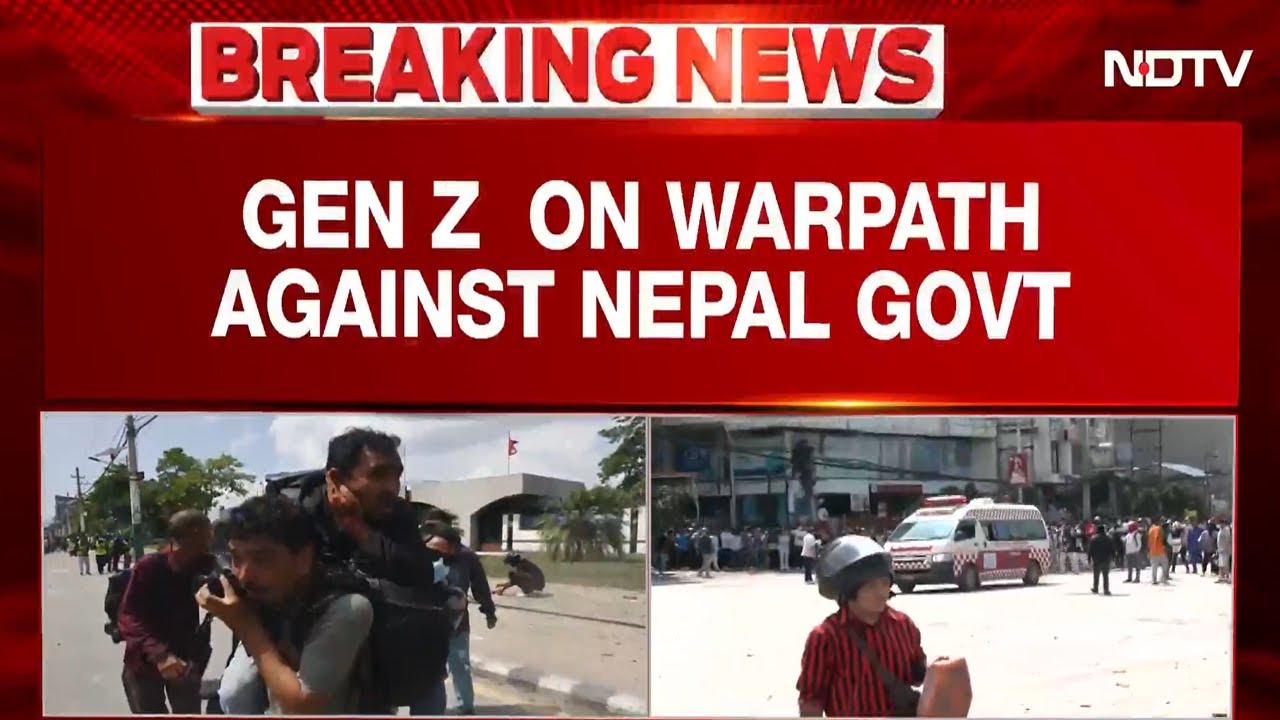 Nepal GenZ Protest News | Nepal Youth On Warpath With Government Over Social Media Ban, Corruption