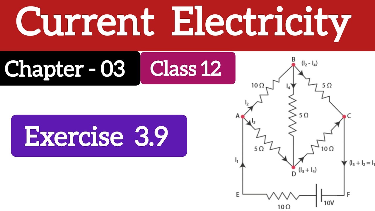 Exercise 3.9 Class 12 Physics | Chapter 03 |