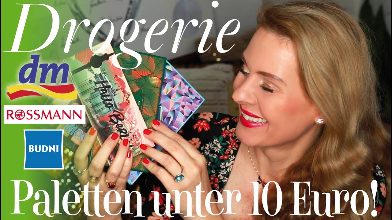 DROGERIE Lidschatten Paletten UNTER 10 EURO! Toll pigmentiert strahlende Farben I Amelie with Love
