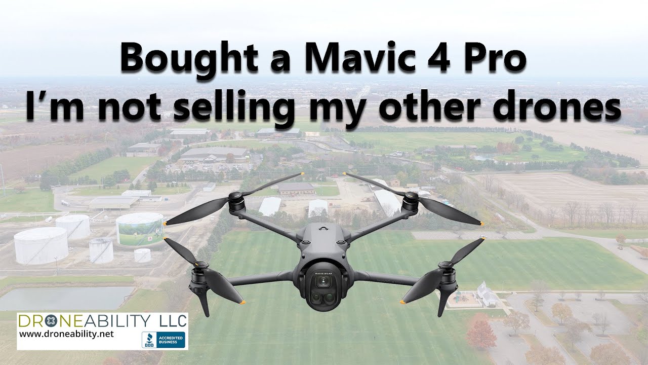 Bought a Mavic 4 Pro, I'm not selling my other drones