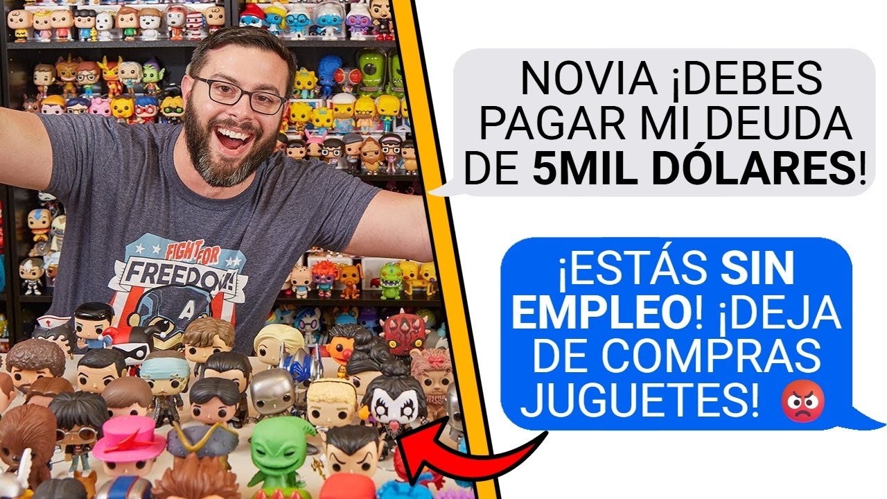 Mi NOVIO SIN EMPLEO tiene una DEUDA de 5MIL DÓLARES por COMPRAR JUGUETES | HISTORIA de REDDIT
