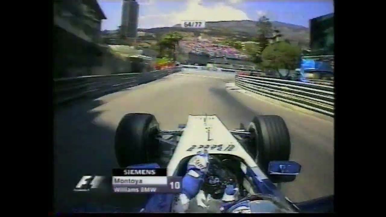 Monaco 2004 GP: Onboardpätkiä