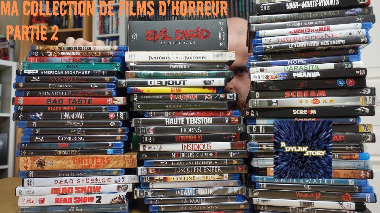 MA COLLECTION DE FILMS D'HORREUR PARTIE 2 SPECIAL HALLOWEEN !!