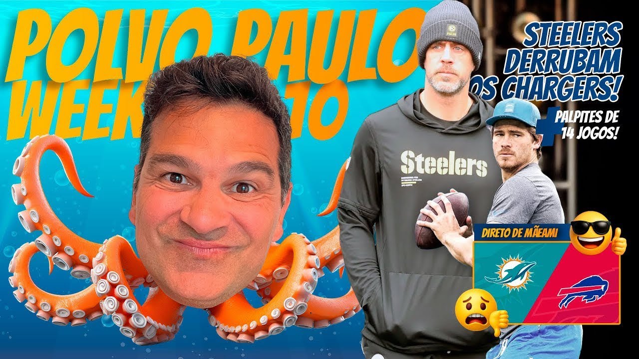 Previsões Semana 10 da NFL: palpites de todos os jogos!