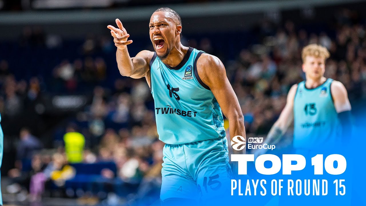 Top 10 Plays - MAGIC NIGHTS | Round 15 | 2024-25 BKT EuroCup
