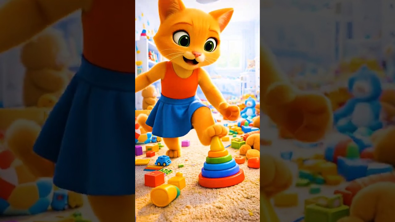 Clean Your Room! 🧸✨ | Lily Learns a Simple Lesson | Cats Family Shorts