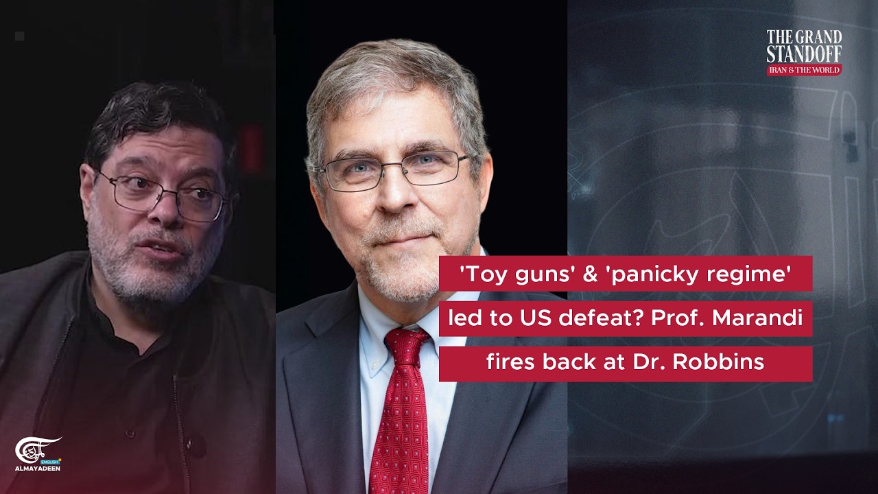 &bdquo;Zabawkowe pistolety&rdquo; i &bdquo;spanikowany reżim&rdquo; doprowadziły do porażki USA? Prof. Marandi odpowiada ...