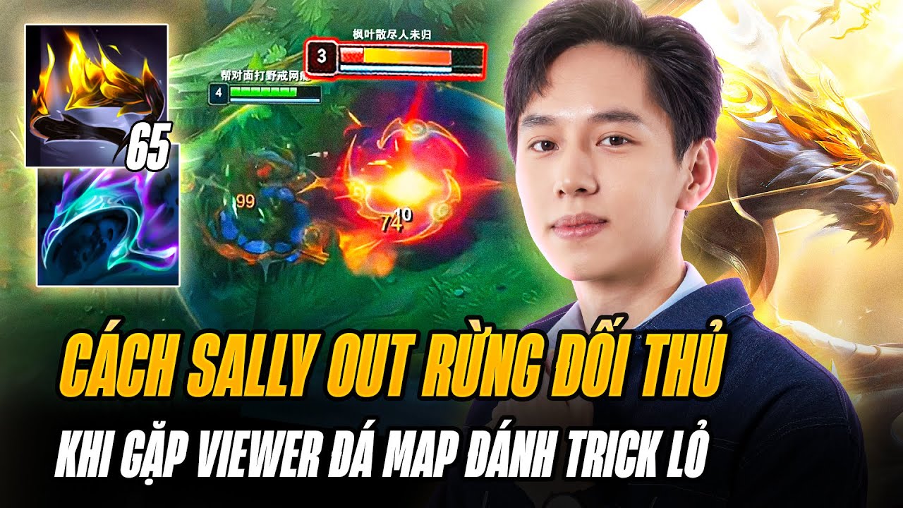 Gặp Viewer Đá Map Đánh Trick Lỏ Và Cách Sally Out Rừng Đối Thủ Farm Mạng Cực Cháy Với Kha'Zix Bất Tử