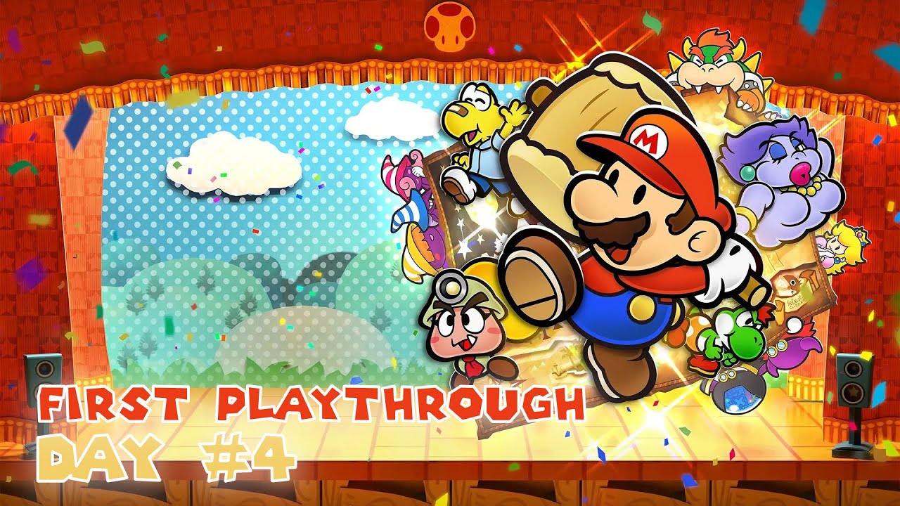 Paper Mario: The Thousand-Year Door (First Time Playthrough) | Day 4 | Twitch VOD