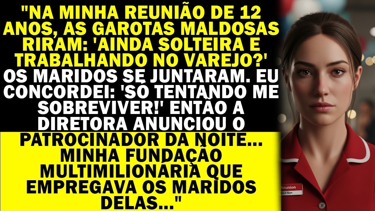 Na festa da turma, me chamaram de fracassado —minutos depois, a revelação da minha fundação os ca