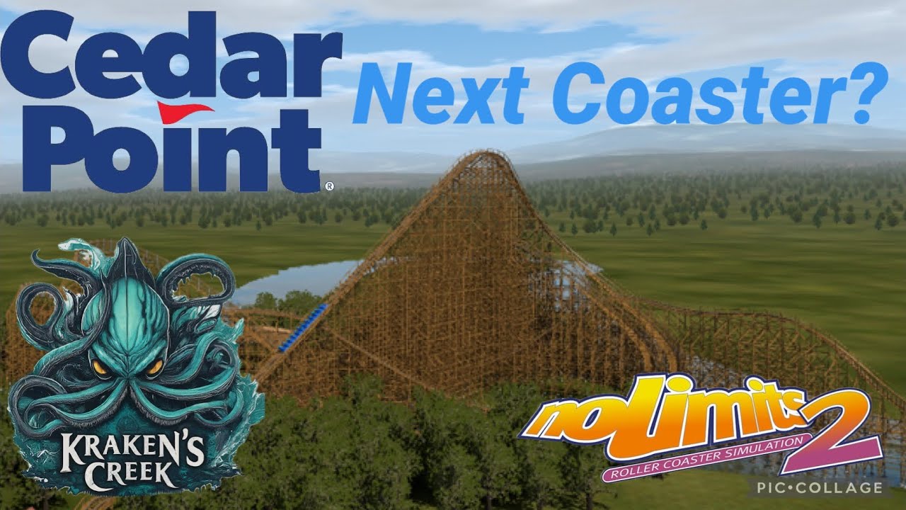 Cedar Points NEXT COASTER! Discover Krakens Creek In No Limits 2