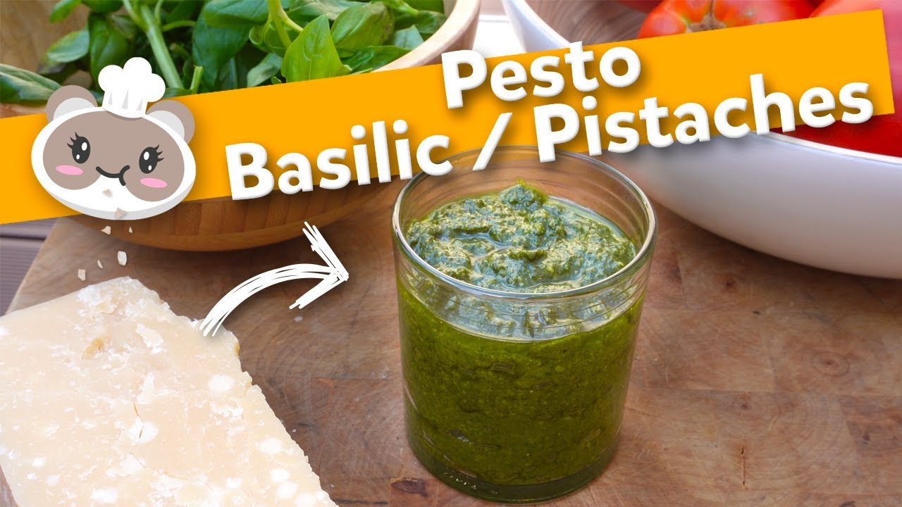 De la pistache dans ce pesto maison !