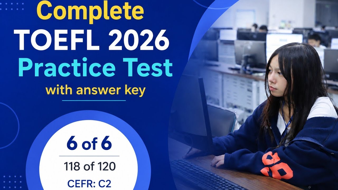 Compelete TOEFL iBT Practice Test with (latest update of ETS)