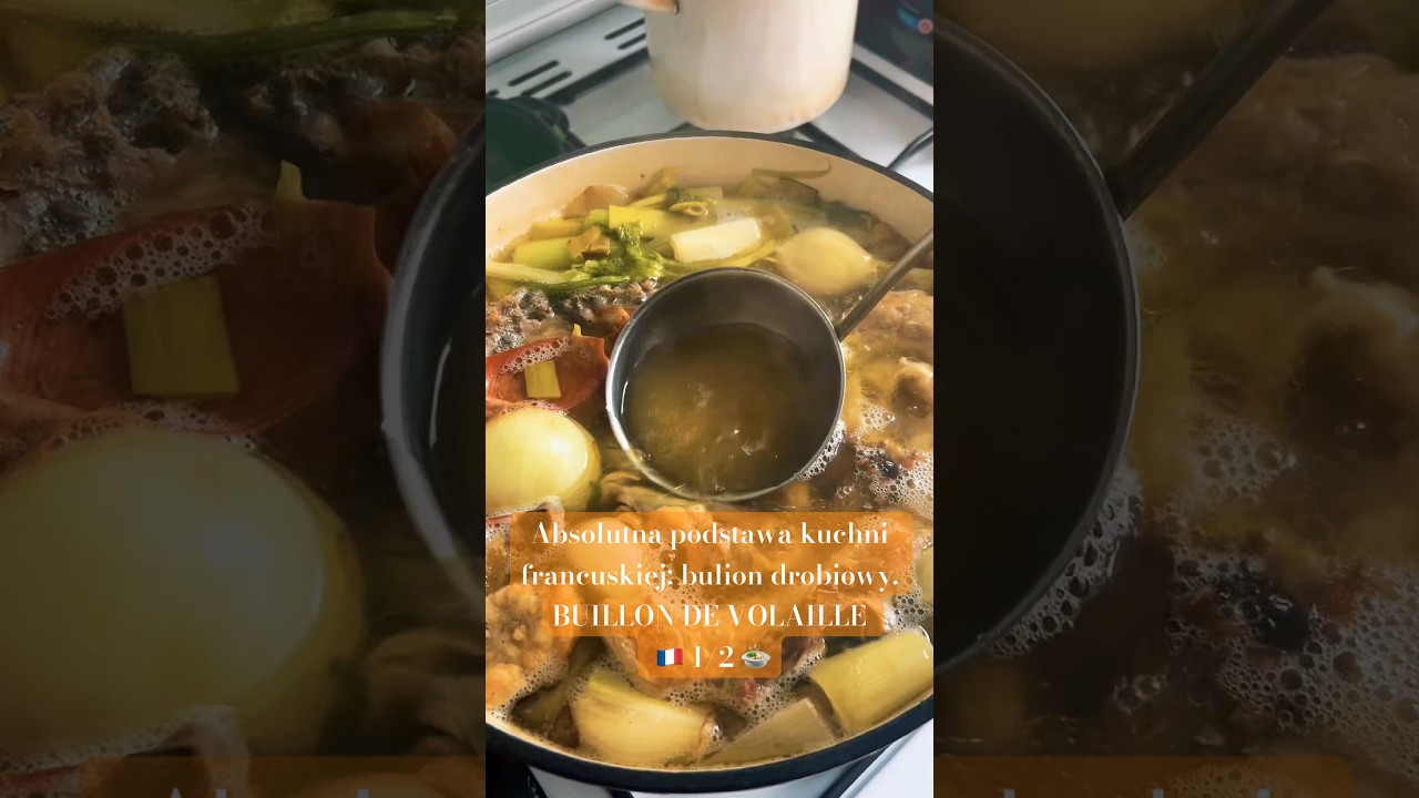 An absolute staple of French cuisine 🇫🇷1/2 BOUILLON #shorts #viral #food #cooking #recipe