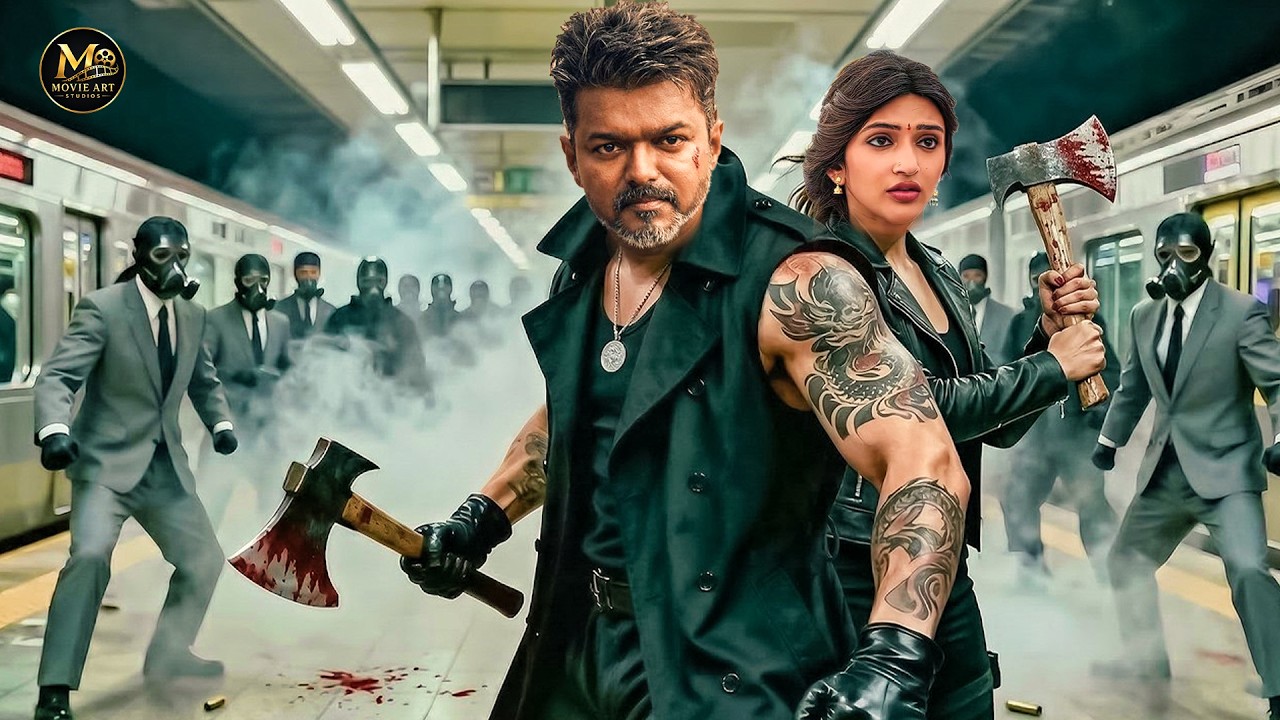 Thalapathy Vijay & Sreeleela - Full Action Blockbuster Movie 2026 | New South Movie In Hindi Dubbed