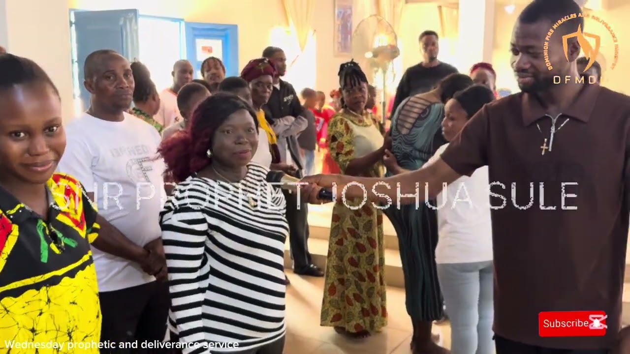 WEDNESDAY PROPHETIC AND DELIVERANCE SERVICE 