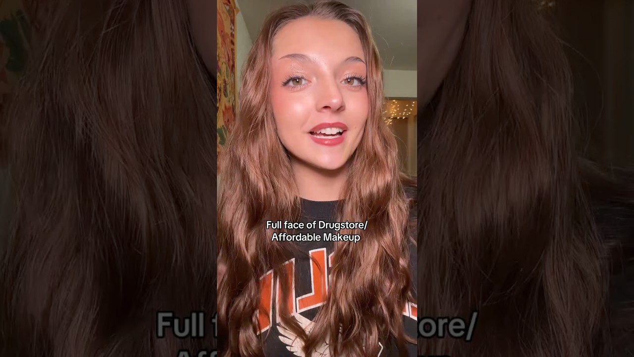Drugstore makeup can be amazing🩵 