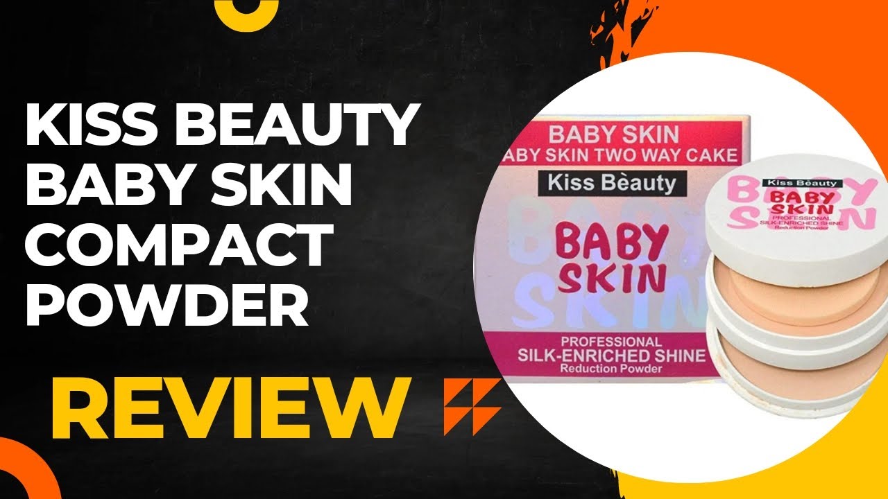 KISS BEAUTY BABY SKIN COMPACT POWDER💓