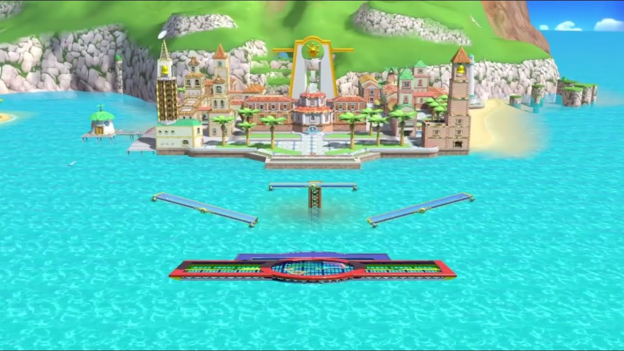 Delfino Plaza | Super Smash Bros Ultimate stage.