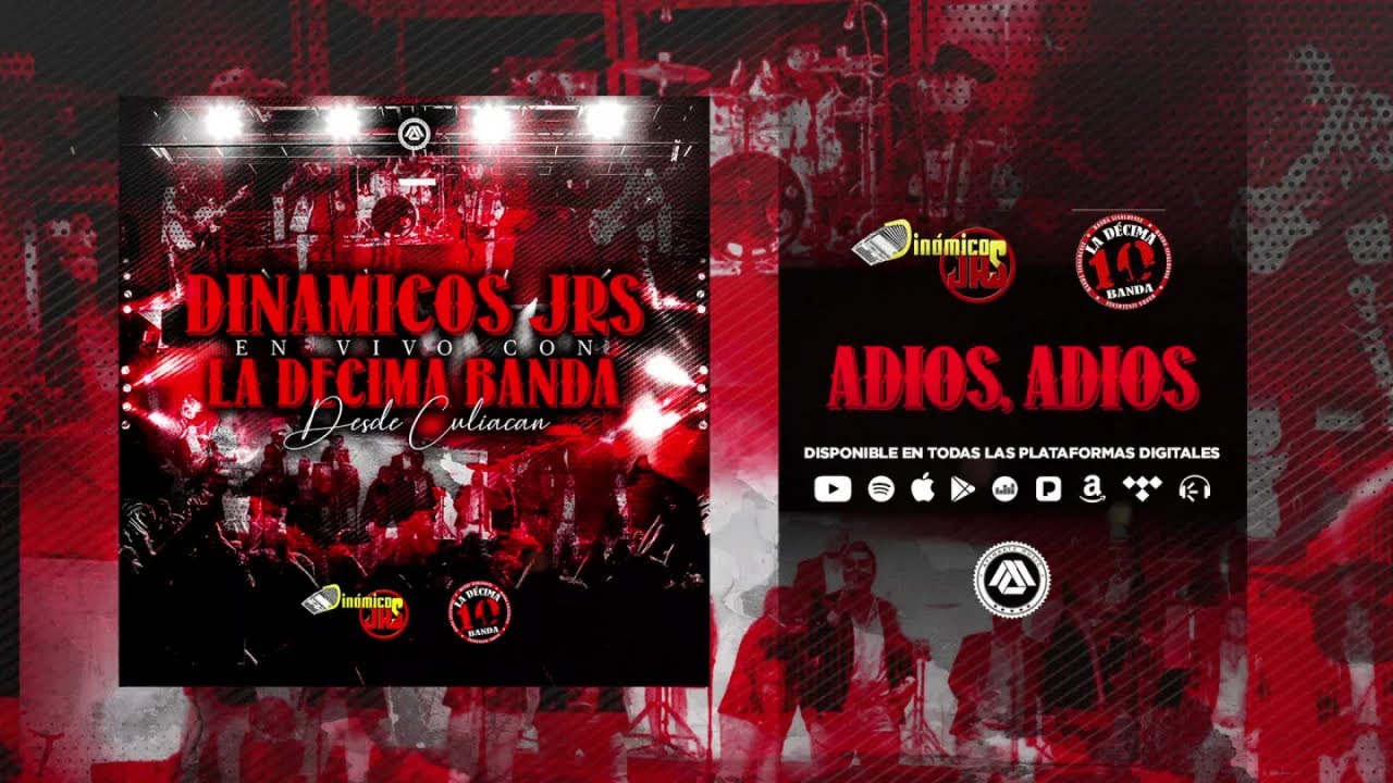 Dinamicos Jrs - En Vivo Con La Decima Banda (Disco Completo)