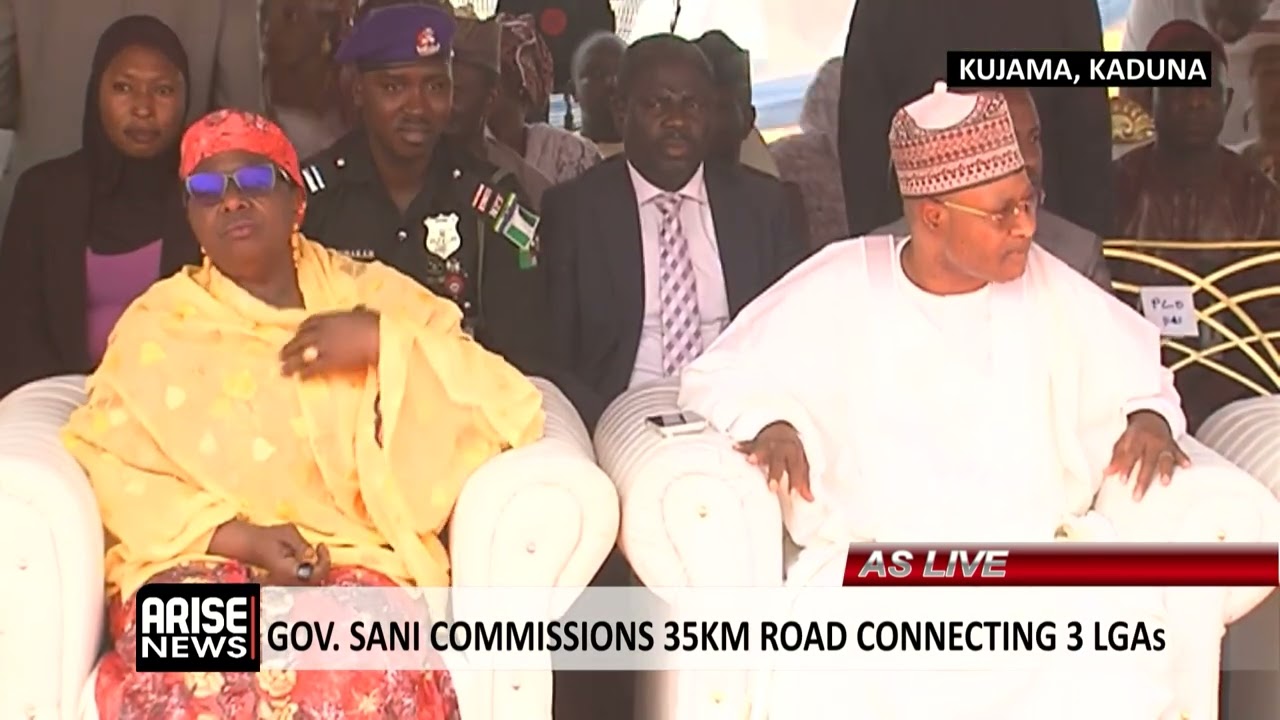 GOV. SANI COMMISSIONS 35KM ROAD CONNECTING 3 LGAS