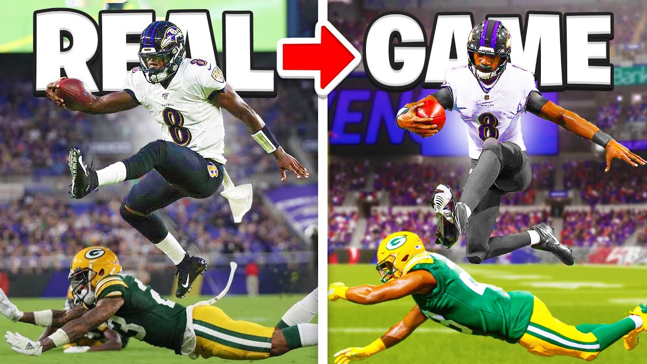 Забивайте голы с Ламаром Джексоном в каждой игре Madden!