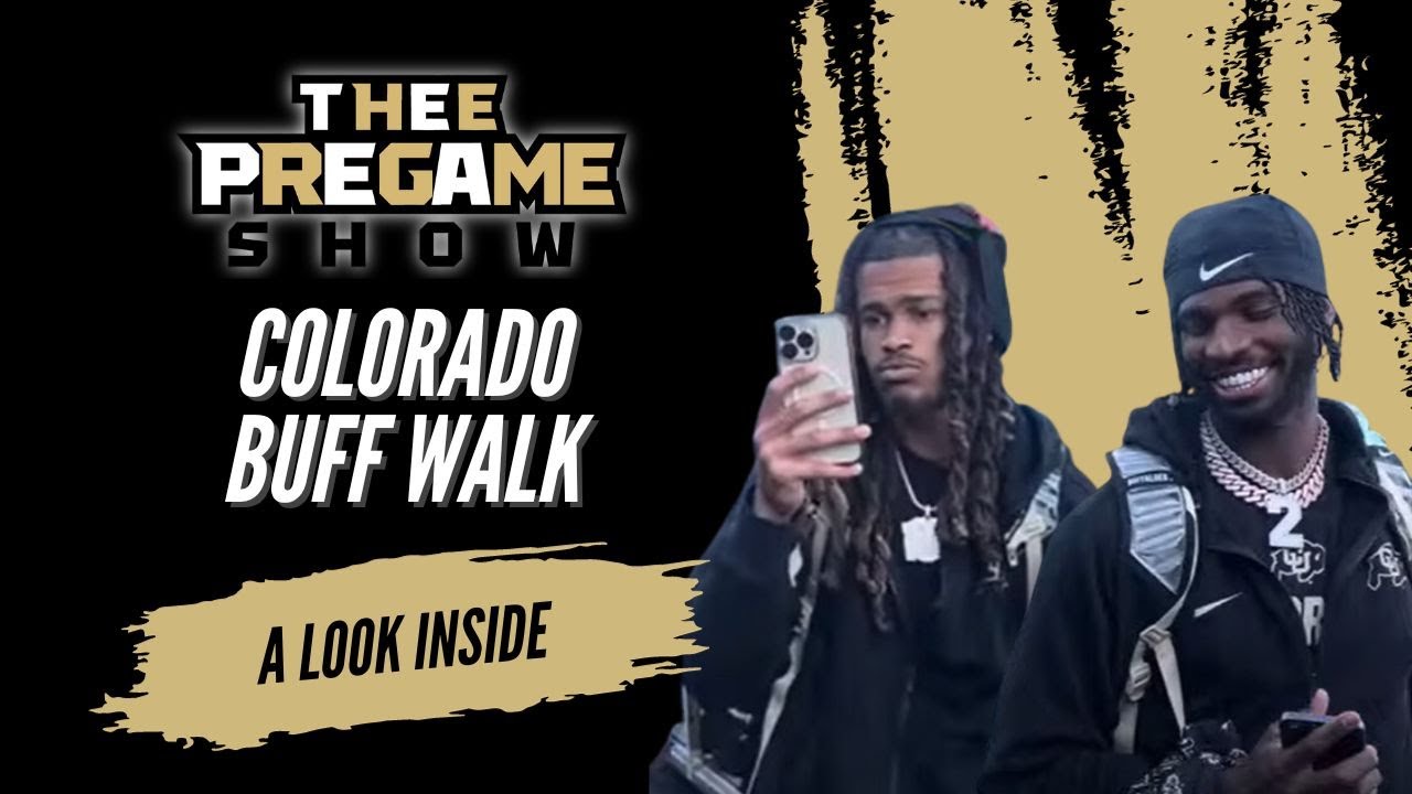 A Look Inside Coach Prime Colorado Football Buff Walk