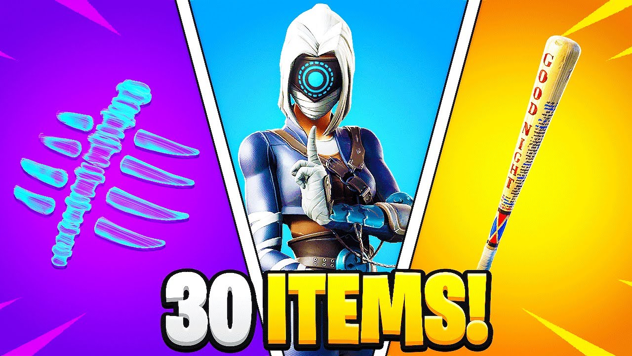 30 Fortnite Items TRYHARDS LOVE..